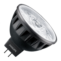 Philips ExpertColour 7.5W Cool White Dimmable LED MR16 Bulb - Flood Beam