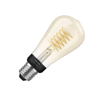 Philips Hue 7W Very Warm White LED Dimmable Bluetooth Decorative Filament Squirrel Cage Bulb - Screw Cap