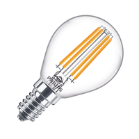 Philips LED Classic 6.5W Warm White Decorative Filament Golfball Bulb - Small Screw Cap