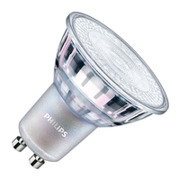 Philips Master LEDspot 6.2W Cool White Dimmable LED GU10 Bulb - Flood Beam