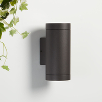 Searchlight Franklin Outdoor Up & Down Wall Light - Dark Grey