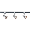 Searchlight Funnel Spotlight Head Track Kit - Silver