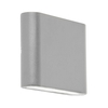Searchlight LED Outdoor Up & Down Wall Light - Light Grey