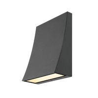 SLV Delwa Wide LED Outdoor Wall Light - Anthracite