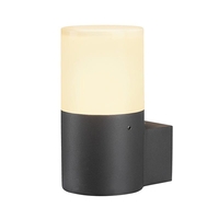 SLV Grafit Round Outdoor Wall Light - Anthracite