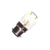 Tagra 2W Very Warm White Dimmable LED Decorative Filament Pygmy Bulb - Bayonet Cap