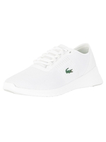 Lacoste White/White LT Fit 118 4 SPM Trainers