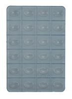 Crab Grab Snowboard Stomp Pad Shark Teeth Single Clear