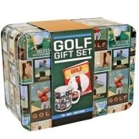 Hobby Tin Set - Golf Mug and Joke Book