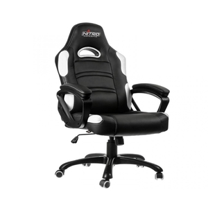 Nitro Concepts C80 Comfort Series Gaming Chair - BlackWhite