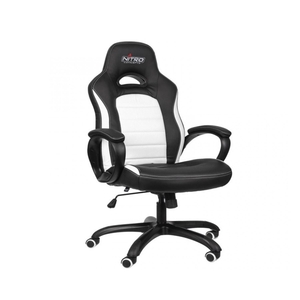Nitro Concepts C80 Pure Gaming Chair - BlackWhite