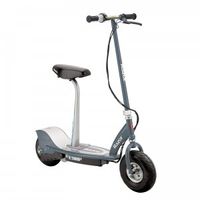 Razor E300 Electric Scooter with Seat - Silver