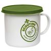 Scout Enamel Mug with Lid