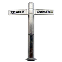 Screwed By Downing Street Cork Screw