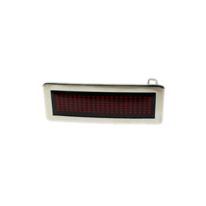 Scrolling Led Belt Buckle