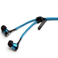 Zippy Zac Earphones - Blue