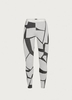 icebreaker 250 Vertex Merino Leggings - Fractured Snow Print - S