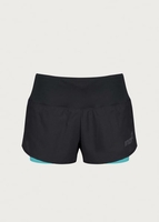 INOV8 TrailFly Ultra 3" 2in1 Shorts - Black/Teal - 10