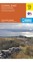 Ordnance Survey Cowal East Dunoon & Inveraray - OS Explorer OL37 Map