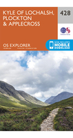 Ordnance Survey Kyle of Lochalsh,  Plockton & Applecross OS Explorer 428 Map