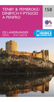 Ordnance Survey Tenby & Pembroke - Landranger 158 Map