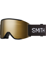 Smith Squad MAG Black / ChromaPop Sun Black Gold Mirror + ChromaPop Storm Rose Flash Goggles