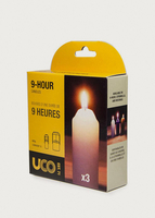 UCO 9-hour Candles 3pk