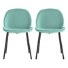 Flanaven Mint Velvet Dining Chairs In A Pair