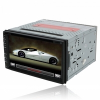 6 2Din Touch Screen Bluetooth Car DVD Player With GPS RDS PIP 3D G-6203S