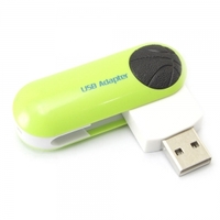 760 USB 2.0 Wireless Bluetooth V2.0 Dongle Adapter Green