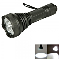 BeamTech BT-4000 CREE XM-T6 18W 2700LM 5 Mode Flashlight Torch Black