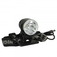 CREE XM-L T6 1200 Lumen 3 Mode LED Focus Bicycle Light Black(1*18650)