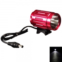 KINFIRE Electrodeless Adjustable CREE-XML U2 5 Mode 1200LM White Light MS5 LED Headlight for Bicycle Red