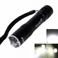 SacredFire NF-918 CREE XM-L T6 5W 950LM 3 Mode Flashlight Torch Black
