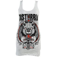 Disturbia Rome Design Vest (White)