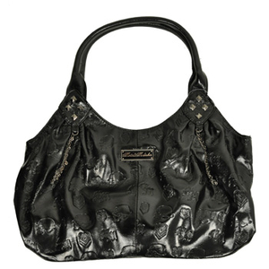 Metal Mulisha Platinum Design Handbag (Black)