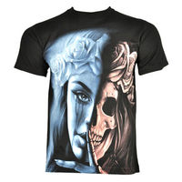 OG Abel Halfskull Design T Shirt (Black)