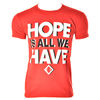 The Blackout Hope Design T Shirt (Red)