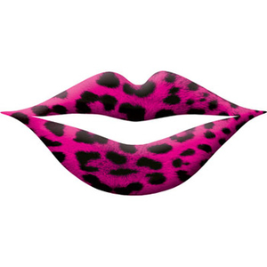 Trendy Wraps Leopard Design Lip Wrap (Pink)