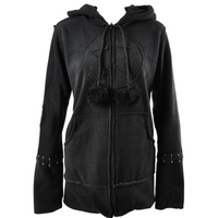 Vixxsin by Poizen Industries Darkstar Design Hoodie (Black)