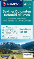 Dolomiti di Sesto / Sextener Dolomiten Kompass 625