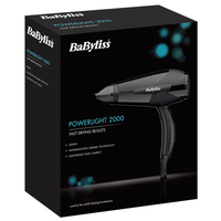 BaByliss 5571U 2000W Power Light Hair Dryer