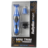 BaByliss for Men Mini Trim Blue 7180U/BU/CU