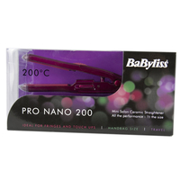 BaByliss Pro 200 Nano Straightener Pink