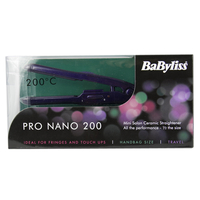 BaByliss Pro 200 Nano Straightener Purple