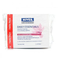 Nivea Facial Cleansing Wipes Dry/ Sensitive - Twin Pack