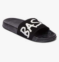 BASQ DC - Slider Sandals for Men - Black - DC Shoes