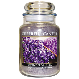 Lavender Vanilla 24oz Cheerful Candle