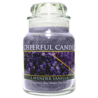 Lavender Vanilla 6oz Cheerful Candle