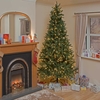 Louise Blue-Green Fir Luxury Pre-Lit Premium PE Christmas Tree